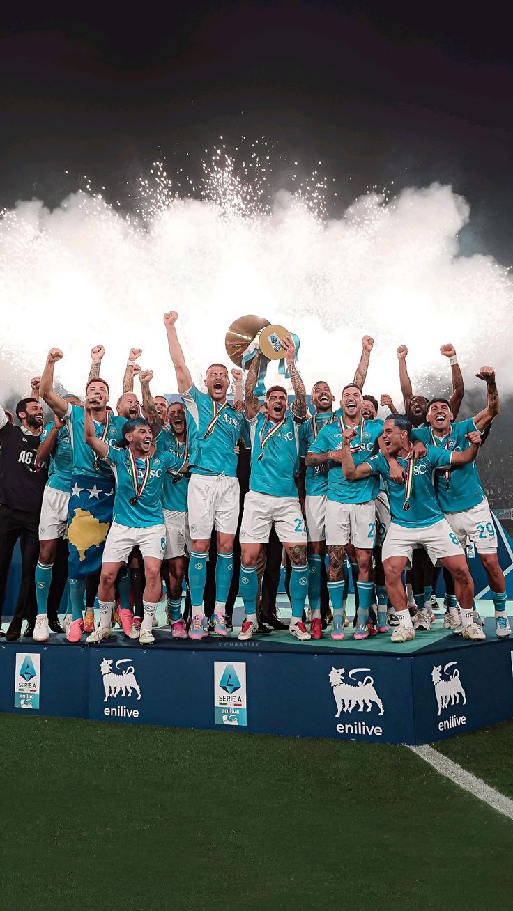 Foto squadra del Napoli